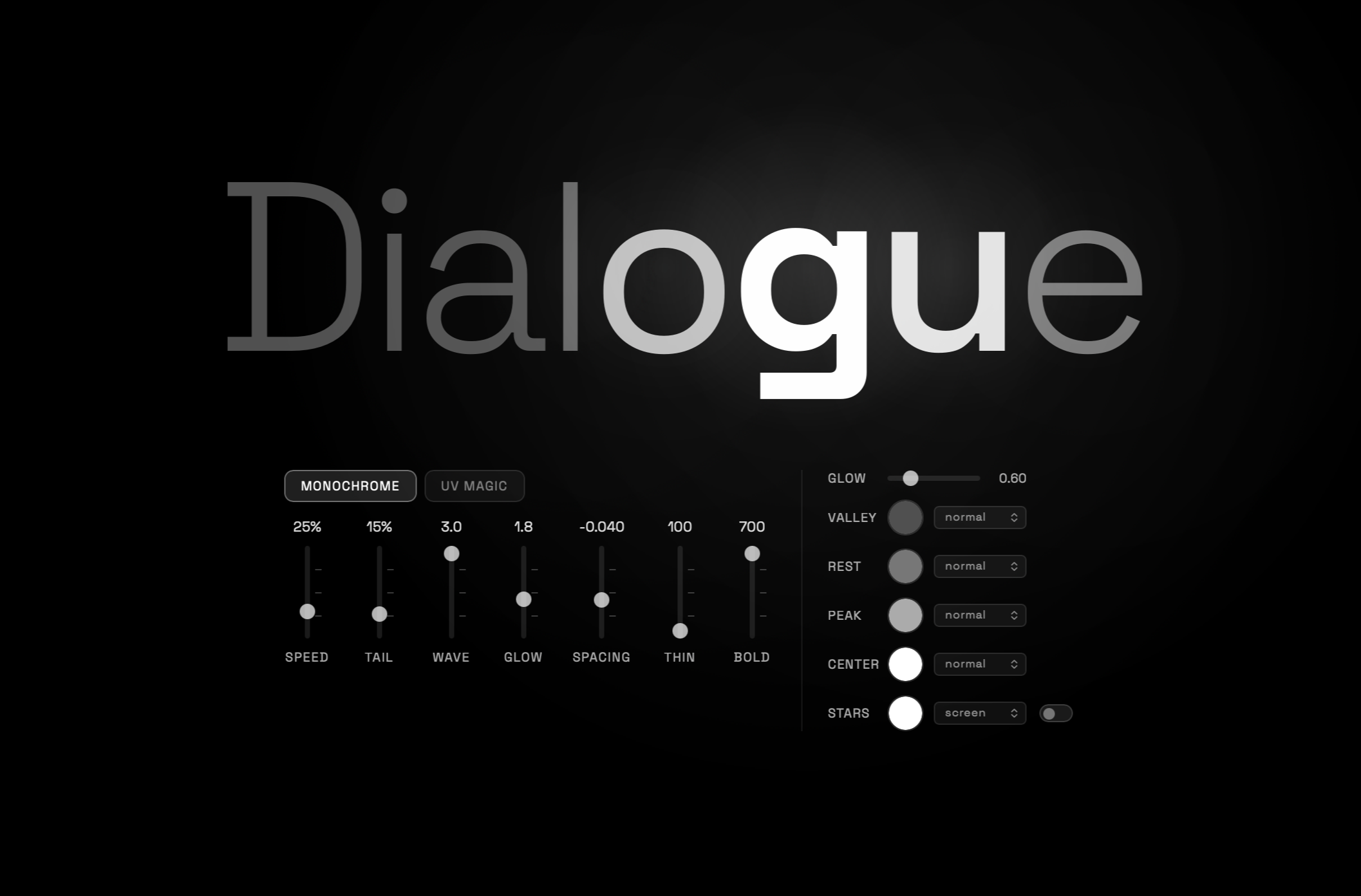 Animated Wordmark experiment preview